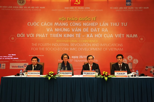 Hội thảo khoa học quốc tế “Cuộc cách mạng công nghiệp lần thứ tư và những vấn đề đặt ra đối với phát triển kinh tế xã hội của Việt Nam”